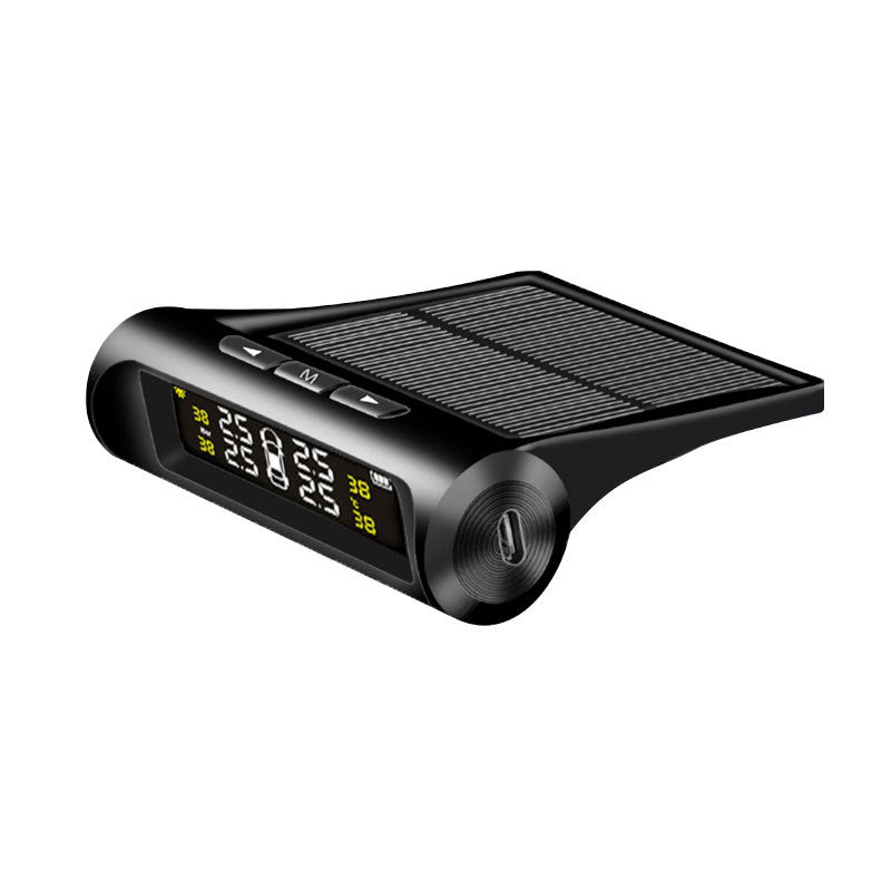 Set 4 Senzori Presiune & Temperatură Roți cu Încărcare Solară