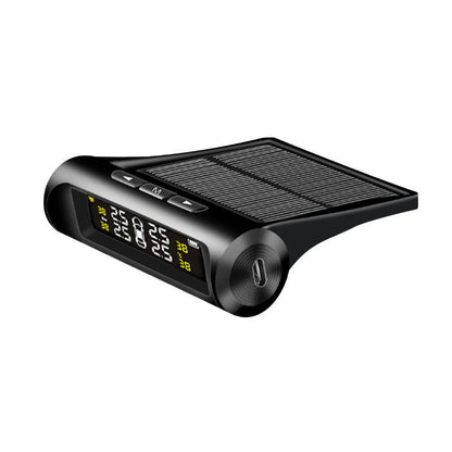 Set 4 Senzori Presiune & Temperatură Roți cu Încărcare Solară